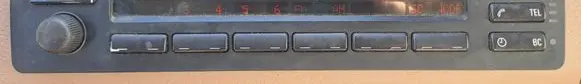 BMW 5 E39 Radio/CD/DVD/GPS head unit 65826906218