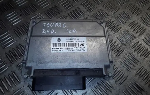 Volkswagen Touareg I Gearbox control unit/module 0AD927755AB 5WP22074 H16S0094