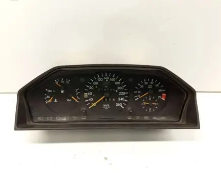 Mercedes-Benz E W124 Speedometer (instrument cluster) 1245422065 1244405347 1245421016