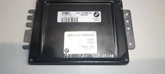 Mini One - Cooper R50 - 53 Engine control unit/module 12147513981 S118012001