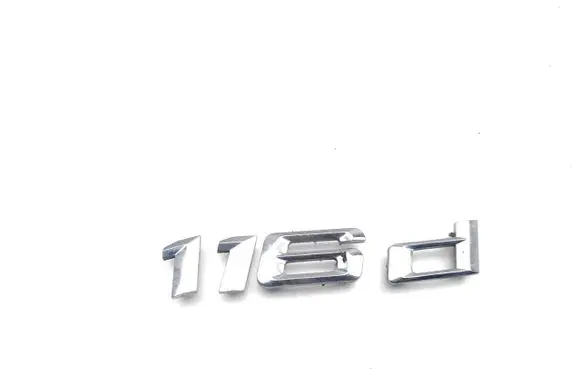 BMW 1 F20 F21 Fender model badge letters 