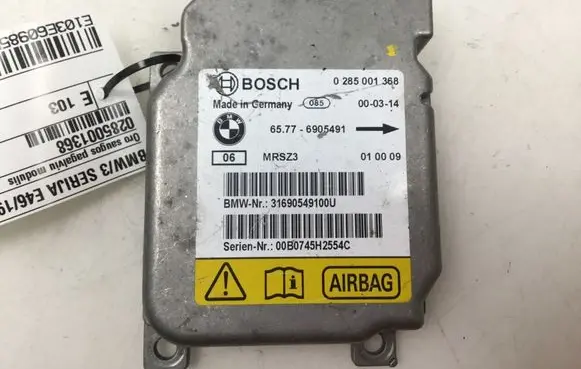 BMW 3 E46 Airbag control unit/module 0285001368