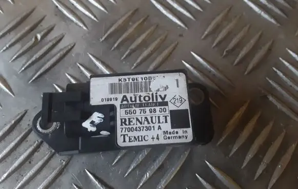 Renault Scenic I Airbag deployment crash/impact sensor 550759800 7700437301A