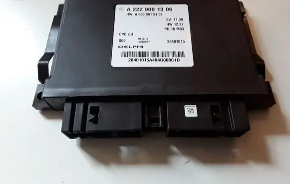 Mercedes-Benz C W205 Fuel injection pump control unit/module A2229001306