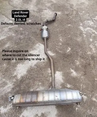 Land Rover Defender Muffler/silencer L8B25K254FG