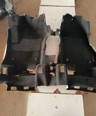 Opel Meriva B Front floor carpet liner 