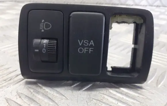 Honda Accord Headlight level height control switch