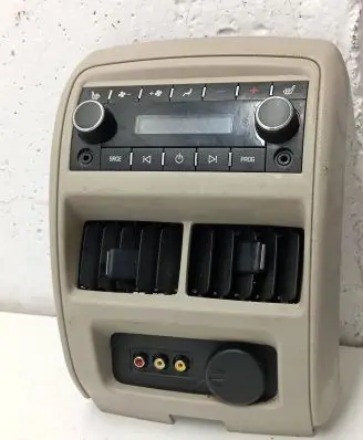 Cadillac SRX Other control units/modules 15895504 25794496 F22981