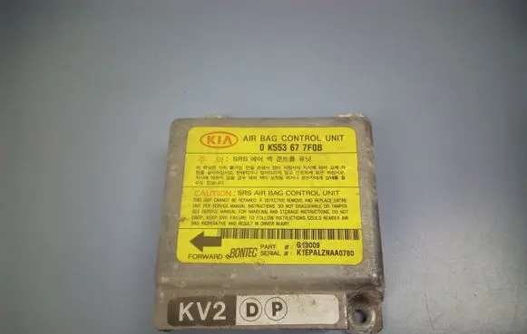 KIA Carnival Airbag control unit/module 0K553677F0B G13009