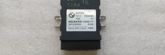 BMW 5 E60 E61 Fuel injection pump control unit/module 7209286 55892110 081236522