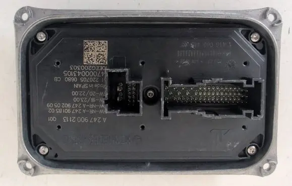 Mercedes-Benz GLA H247 LED ballast control module A2479002113 A2479020509