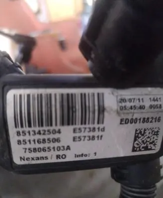 BMW 3 F30 F35 F31 Engine installation wiring loom 8508696 851342504 758065103A
