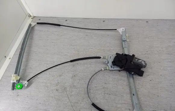 Renault Laguna II Front door window regulator with motor 400462