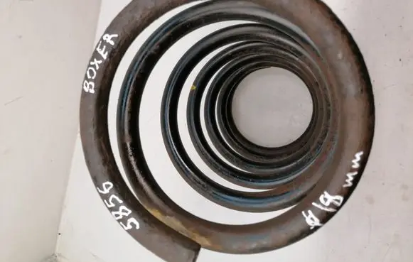 Front coil spring