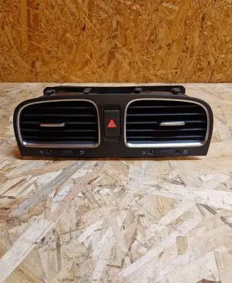 Volkswagen Golf VI Dash center air vent grill 5K0815735D 5K0819728
