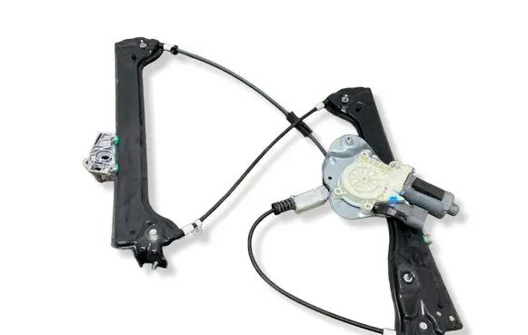 Front door window regulator with motor