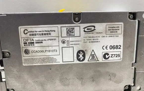 BMW X5 E70 Bluetooth control unit module 9178899 9187626