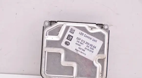 Cadillac CT6 LED ballast control module 5DF01220500