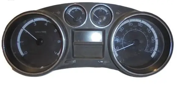 Peugeot 308 Speedometer (instrument cluster) 9665107780