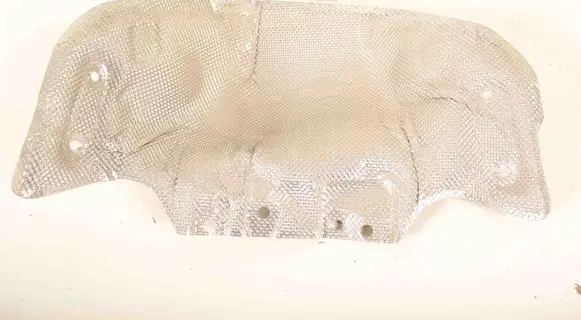 Audi A8 S8 D4 4H Heat shield in engine bay 4H0825621E