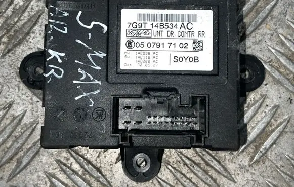 Ford S-MAX Door control unit/module 0507917102 7G9T14B534AC