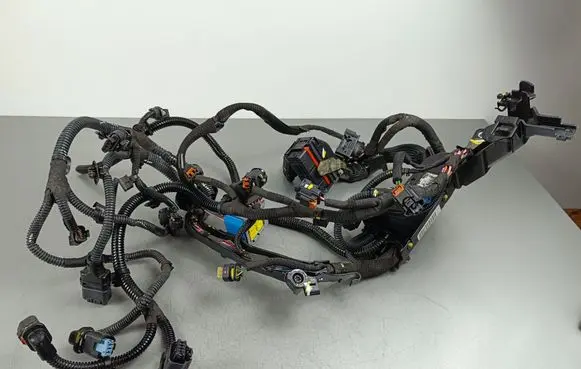 Engine installation wiring loom