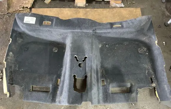 BMW 5 F10 F11 Rear floor carpet liner 7240929 1678181 62769541