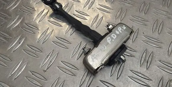Front door check strap stopper
