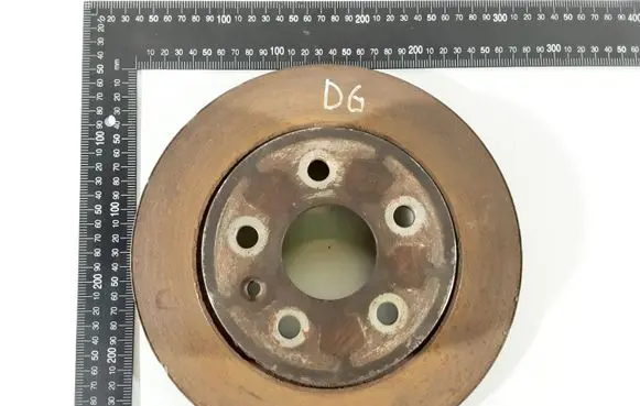 Opel Astra J Rear brake disc 13502868