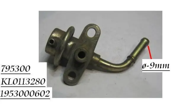 Mazda 323 F Fuel pressure regulator 795300 KL0113280