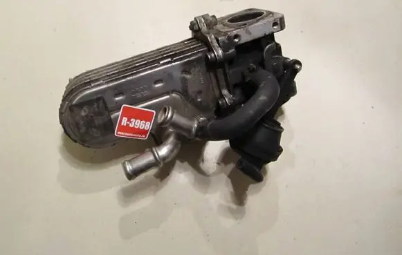 EGR valve cooler