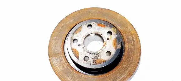 Toyota Avensis T270 Rear brake disc neventiliuojamas