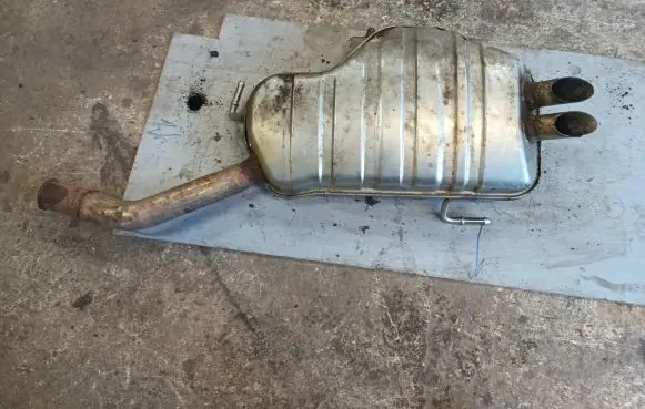 Peugeot 607 Rear muffler/silencer tail pipe 
