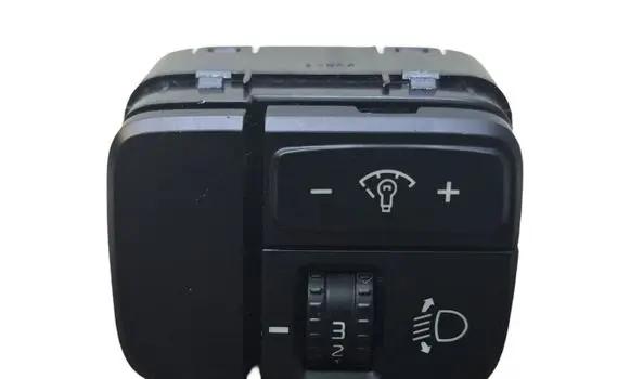Headlight level height control switch