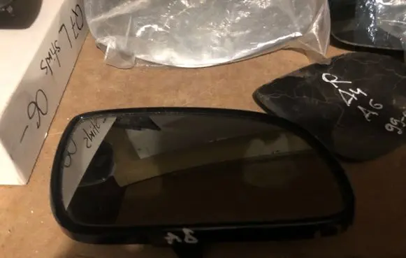 Audi A8 S8 D3 4E Wing mirror glass 4E0857536F 9250259201