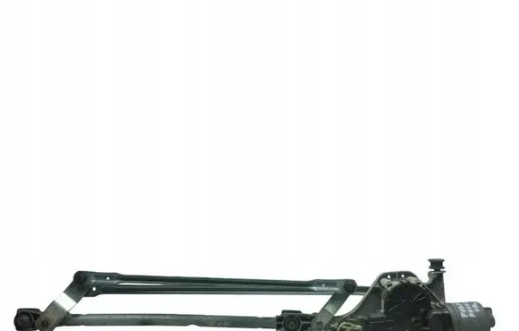 Front wiper linkage and motor