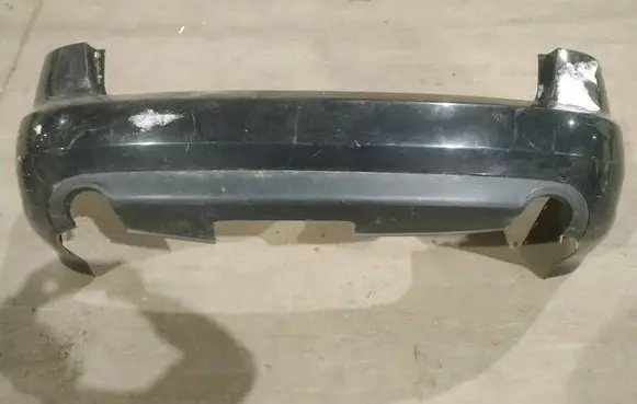 Audi A4 S4 B7 8E 8H Rear bumper melynas