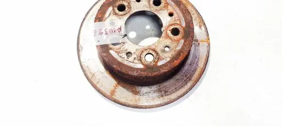 Peugeot Boxer Rear brake disc neventiliuojamas