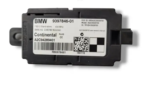 BMW 3 F30 F35 F31 Antenna control unit 9397846 A2C35029700 A2C94289401