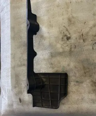Hyundai i30 Intercooler air guide/duct channel 291342R000