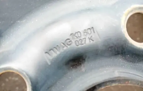 Skoda Octavia Mk2 (1Z) R16 spare wheel 1K0601027K 027K