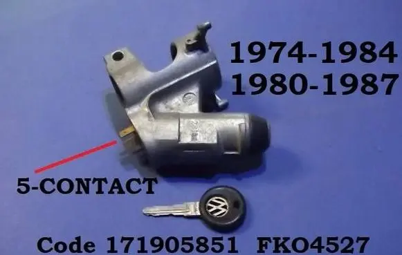 Volkswagen I LT Ignition lock 171905851 FKO4527