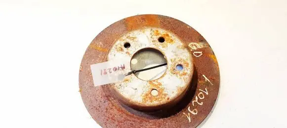 Nissan Primera Rear brake disc neventiliuojamas