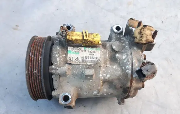 Citroen C5 Air conditioning (A/C) compressor (pump) 9660555280