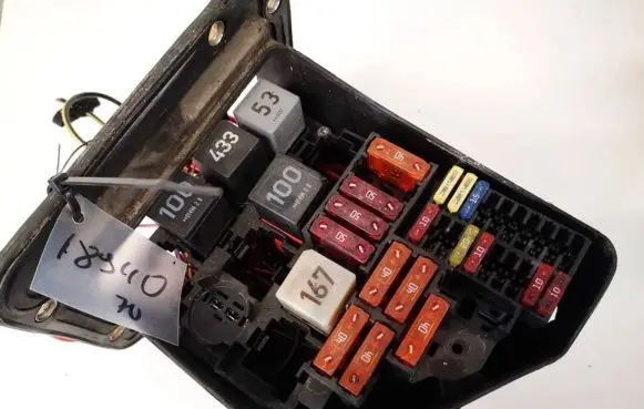 Volkswagen Phaeton Fuse box set 3d1937499f