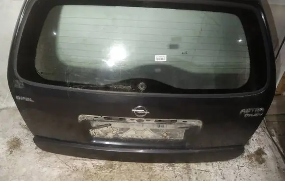 Opel Astra G Tailgate/trunk/boot lid JUODAS