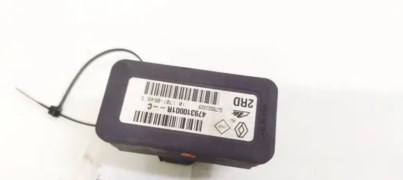 ESP acceleration yaw rate sensor