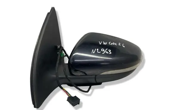 Volkswagen Golf VI Front door electric wing mirror E1012575 A046314