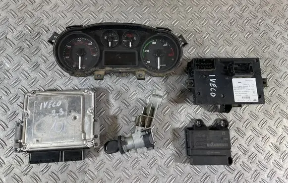 Iveco Daily 6th gen Engine ECU kit and lock set 0281030169