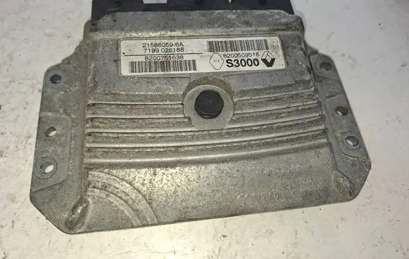 Renault Megane III Engine control unit/module 8200509516 8691920038 9196090038